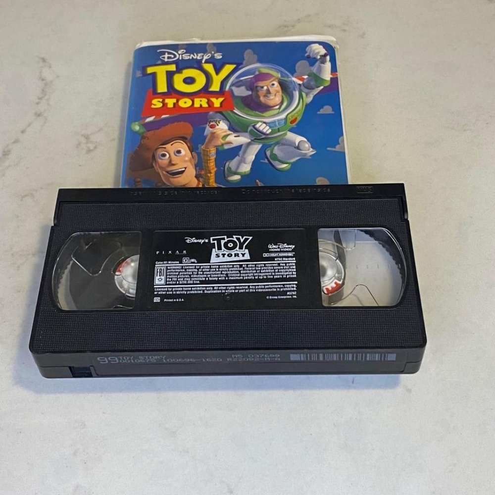 Toy Story The Movie VHS Tape